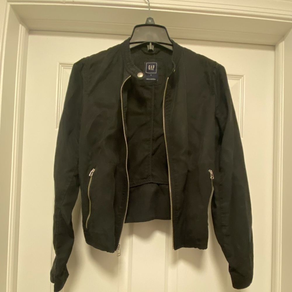 Gap Black Light Weight Jacket - image 1